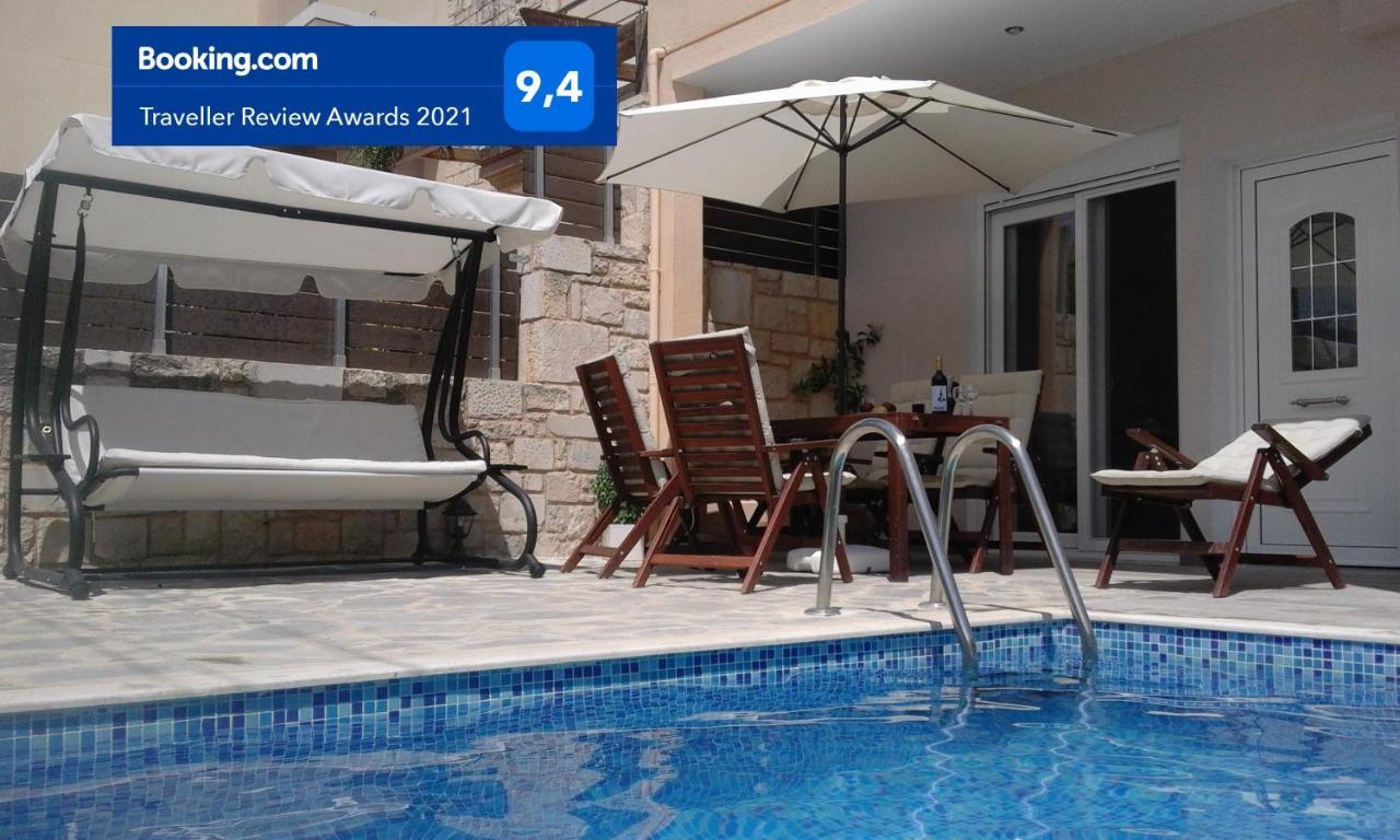 “Theeporto” Maisonette With Pool Gouvai Exteriör bild
