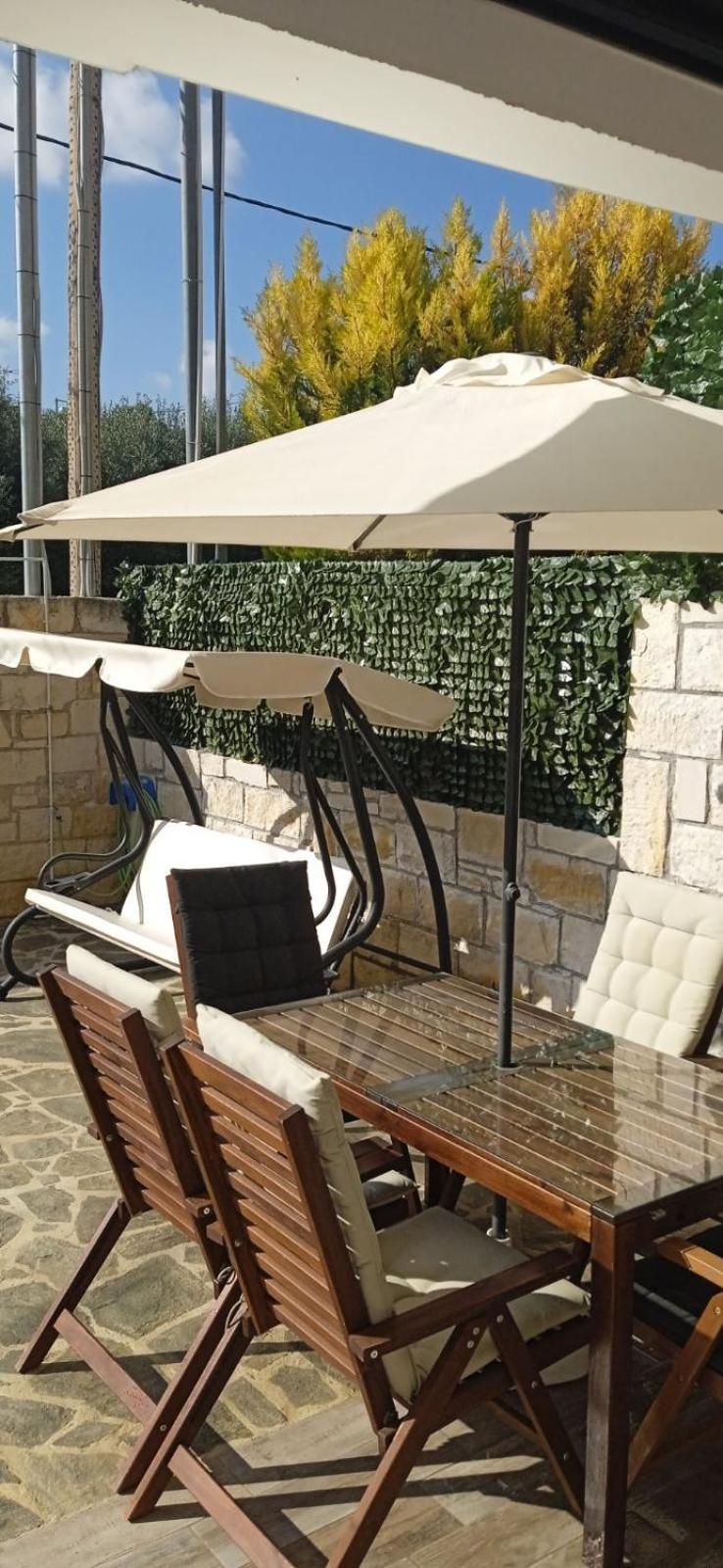 “Theeporto” Maisonette With Pool Gouvai Rum bild