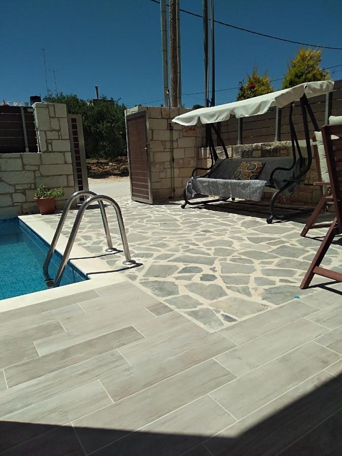 “Theeporto” Maisonette With Pool Gouvai Exteriör bild